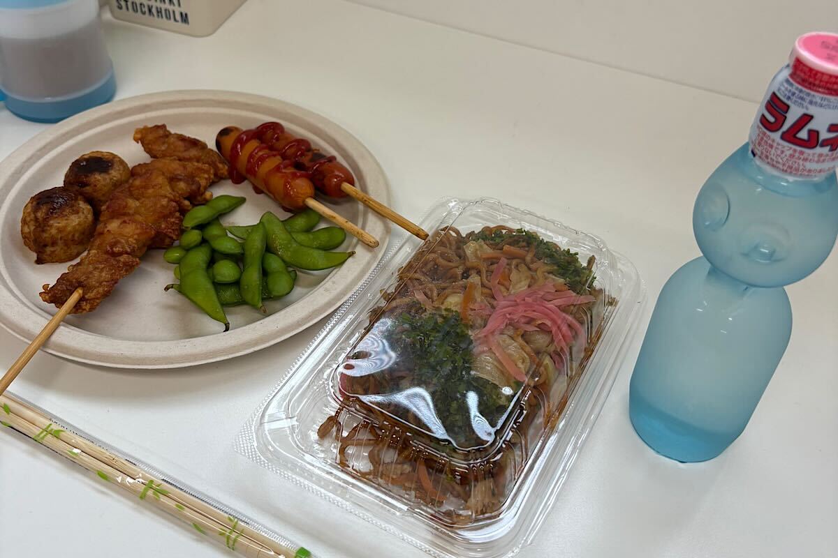 屋台風ランチプレート
