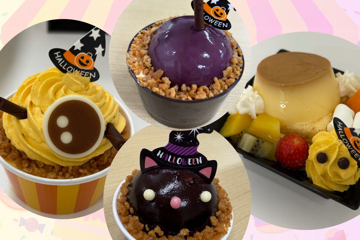 ハロウィン仕様のケーキ